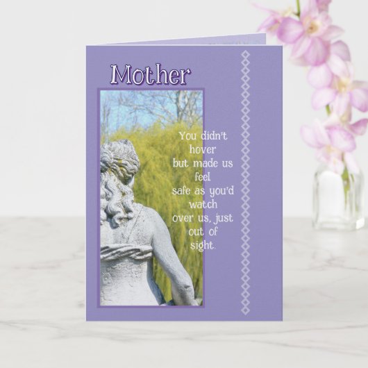 Mother Watched Over Us /HAPPY MOTHER'S DAY Karte (Orchidee)