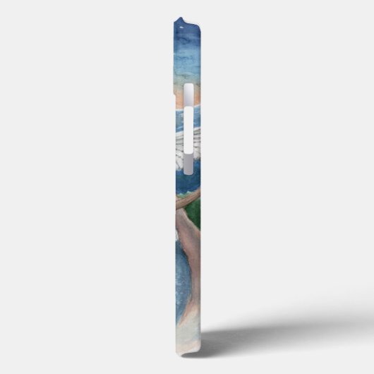 "Mother Winter" Original Art iPhone Case (Rückseite / Links)