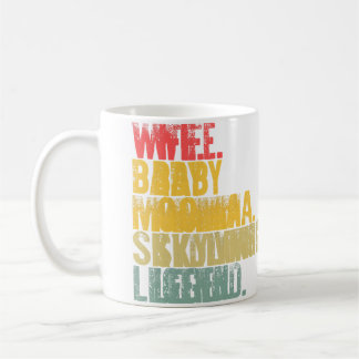 Mother Women Funny Wife Baby Momma Skydiving Legen Kaffeetasse
