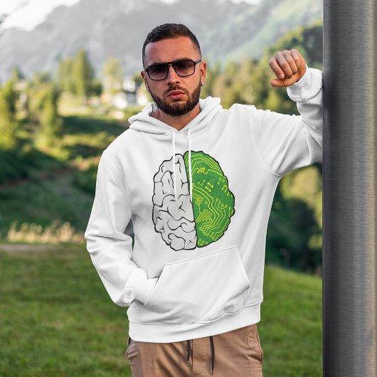 Motherboard Brain Hoodie