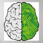 Motherboard-Brain Poster (Vorne)