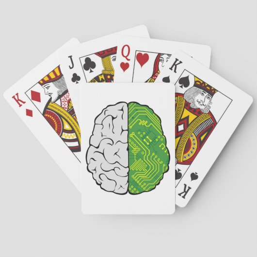 Motherboard-Brain Spielkarten (Rückseite)