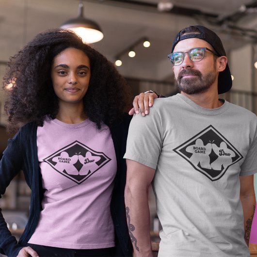 Motherboard Game Duo Black Frame Mens Shirt