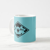Motherboard Game Duo Black Frame Tasse (Vorderseite Links)