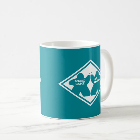 Motherboard Game Duo White Frame Tasse (VorderseiteRechts)