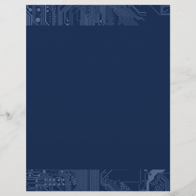 Motherboard-Schaltmuster für Blaugrippe (Vorderseite)