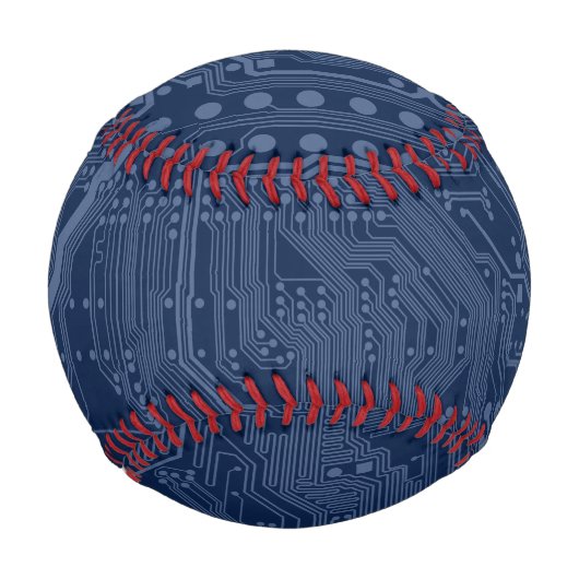 Motherboard-Schaltmuster für Blaugrippe Baseball (Rückseite)