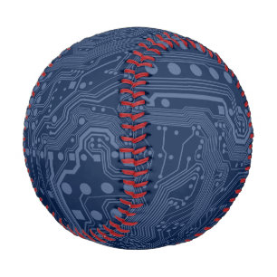 Motherboard-Schaltmuster für Blaugrippe Baseball