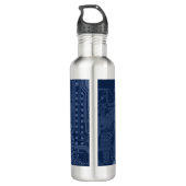 Motherboard-Schaltmuster für Blaugrippe Edelstahlflasche (Rückseite)