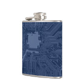 Motherboard-Schaltmuster für Blaugrippe Flachmann (Links)