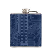 Motherboard-Schaltmuster für Blaugrippe Flachmann (Rückseite)