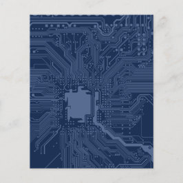 Motherboard-Schaltmuster für Blaugrippe Flyer