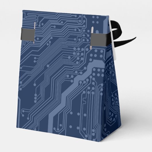 Motherboard-Schaltmuster für Blaugrippe Geschenkschachtel (Rückseite)