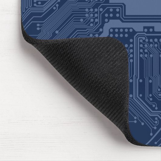 Motherboard-Schaltmuster für Blaugrippe Mousepad (Ecke)
