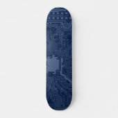 Motherboard-Schaltmuster für Blaugrippe Skateboard (Vorne)