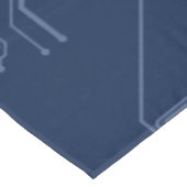 Motherboard-Schaltmuster für Blaugrippe Tischdecke (Schrägansicht)