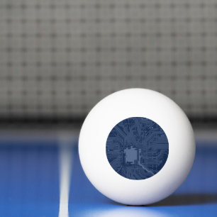 Motherboard-Schaltmuster für Blaugrippe Tischtennisball