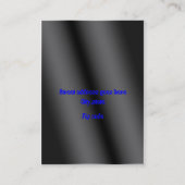 Motherboard Visitenkarte (Rückseite)