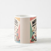 Motherhood Breathe In Calm Art Kaffeetasse (Mittel)