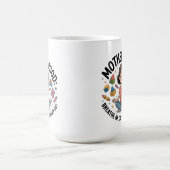 Motherhood Breathe In Calm Illustration Kaffeetasse (Mittel)