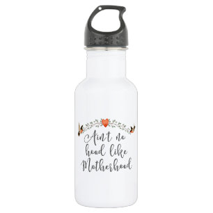 Motherhood Funny Zitat für neue Mutter Edelstahlflasche