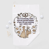 Motherhood Golfhandtuch (Insitu)