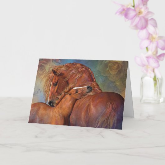 MotherLove Leere Karte (Orchidee)