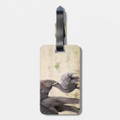 Motherly Love Gepäckanhänger (Rückseite vertikal)