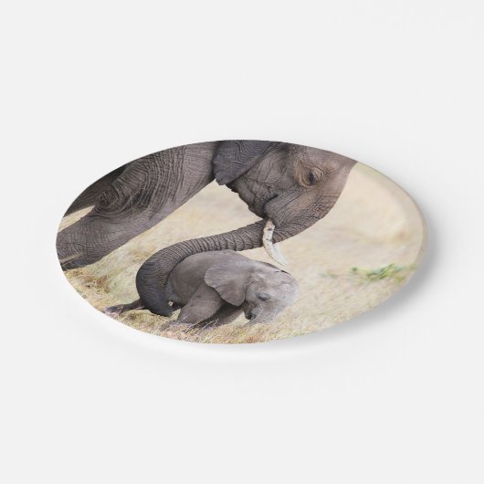 Motherly Love Pappteller (Schrägansicht)