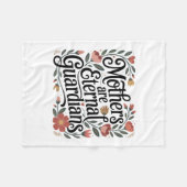 Mothers Are Eternal Guardians Fleecedecke (Vorderseite (Horizontal))