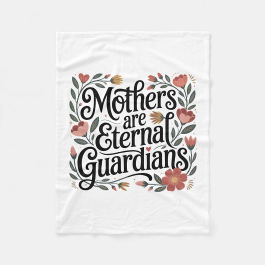 Mothers Are Eternal Guardians Fleecedecke (Vorderseite)