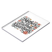 Mothers Are Eternal Guardians Notizblock (Linke Seite)