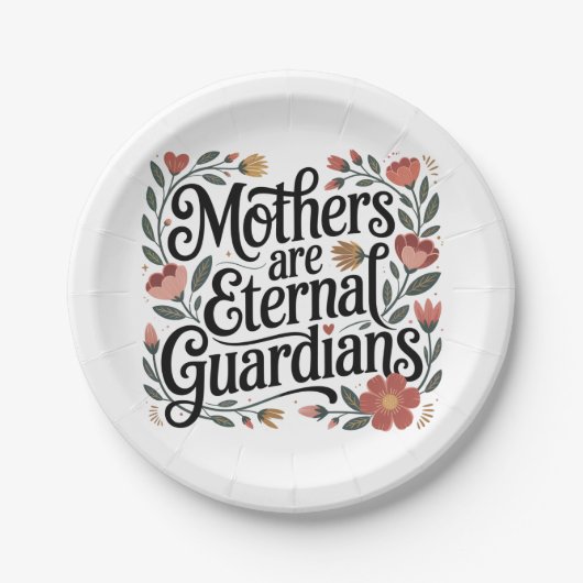 Mothers Are Eternal Guardians Pappteller (Vorderseite)