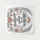 Mothers Are The Dawn After Darkness Wandteppich (Vorderseite (Horizontal))