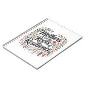 Mothers Are The Roots Of Resilience Notizblock (Linke Seite)