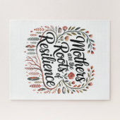 Mothers Are The Roots Of Resilience Puzzle (Horizontal)