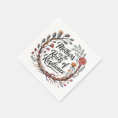 Mothers Are The Roots Of Resilience Serviette (Ecke)