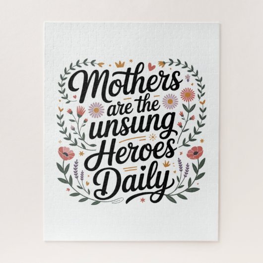 Mothers Are The Unsung Heroes Daily Puzzle (Vertikal)