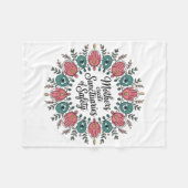 Mothers Create Sanctuaries Of Safety Fleecedecke (Vorderseite (Horizontal))