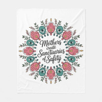 Mothers Create Sanctuaries Of Safety Fleecedecke