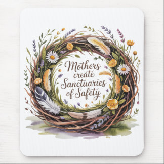 Mothers Create Sanctuaries Of Safety Mousepad
