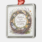 Mothers Create Sanctuaries Of Safety Ornament Aus Metall (Links)