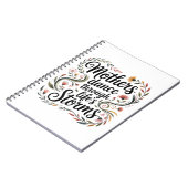 Mothers Dance Through Life's Storms Notizblock (Linke Seite)