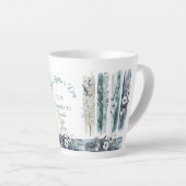Mother's Day 2026 Brush Strokes Wildflowers  Milchtasse (Rechte Ecke)