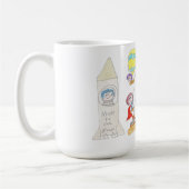 Mother's Day Amazing Moms Kaffeetasse (Links)