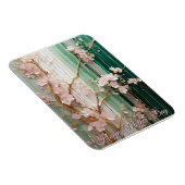  Mother's Day Blooming Cherry Blossoms Wall  Magnet (Rechte Seite)