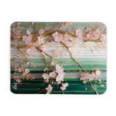  Mother's Day Blooming Cherry Blossoms Wall  Magnet (Horizontal)