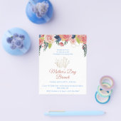 Mother's Day Brunch Party Invitation Flyer (Einzeln)