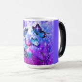 Mother's Day Butterflies Coffee Mug Verwandlungstasse (VorderseiteRechts)