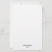 Mother's Day Butterflies Stationery Briefpapier (Rückseite)